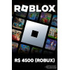 Robux Roblox R$ 4500+750